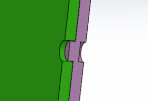 ダボ断面図